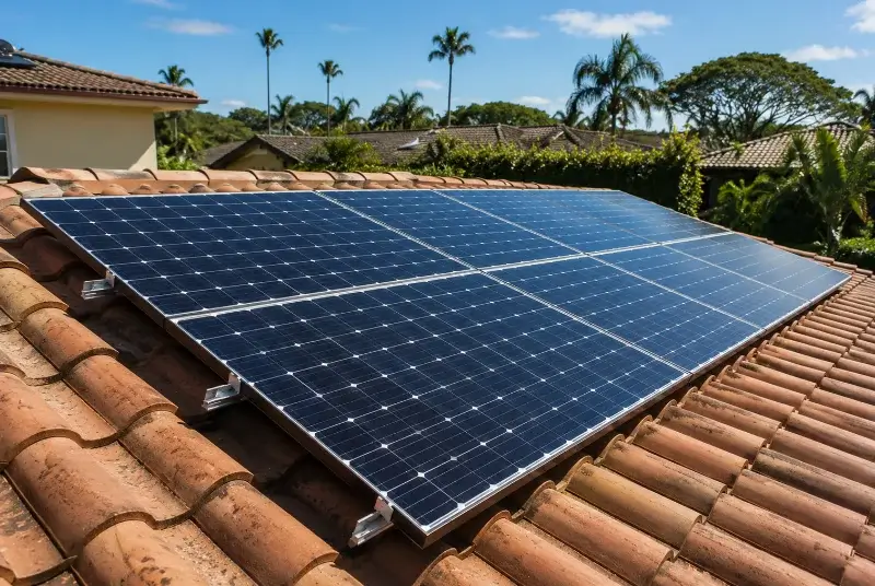 Installation de panneaux solaires à Clansayes